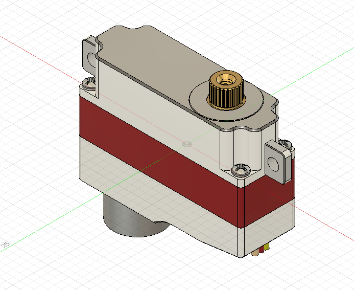 KST X 08H Servo 3D CAD Model Library GrabCAD