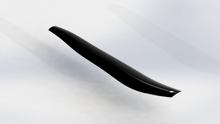 RC helicopter main rotor blade