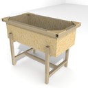 Chick brooder box