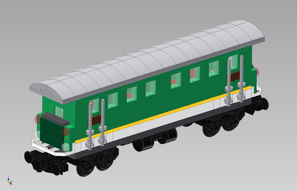 Old passenger car