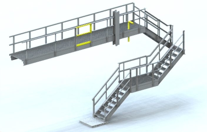 autocad drawings model Detailed 3D model &  Model Platform,   AutoCAD  GrabCAD   CAD Handrail