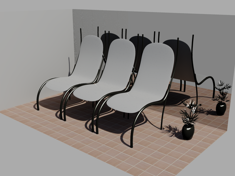 chairs 3D CAD Model Library GrabCAD