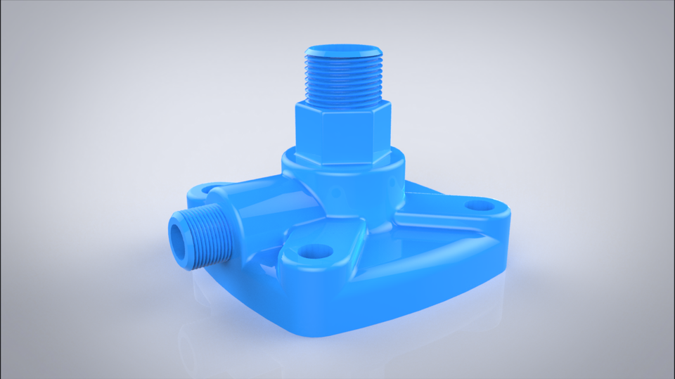 Manifold cap