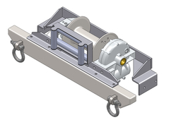 Koenig winch assy for Jeep CJ2A