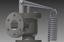 Spring loaded relief valve