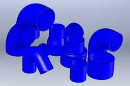 Silicon hose kit