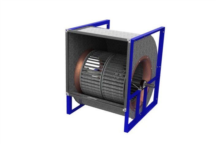 Double fan blower