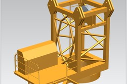TOWER CRANE -Crane cabin segment-
