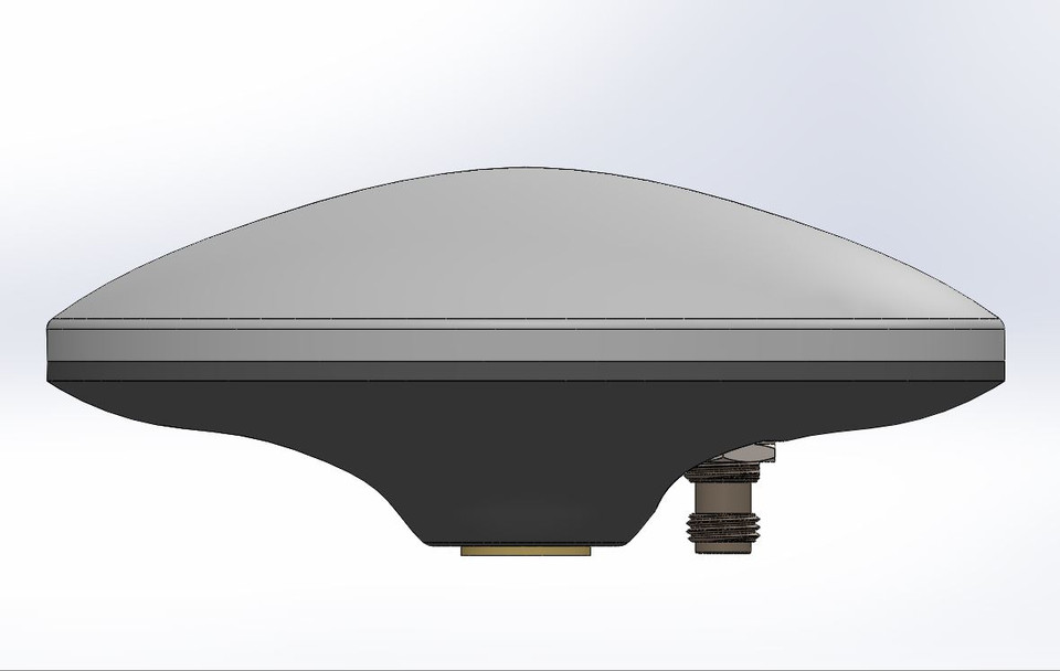Abracon GPS Beidou Glonass External Antenna 3D CAD Model Library