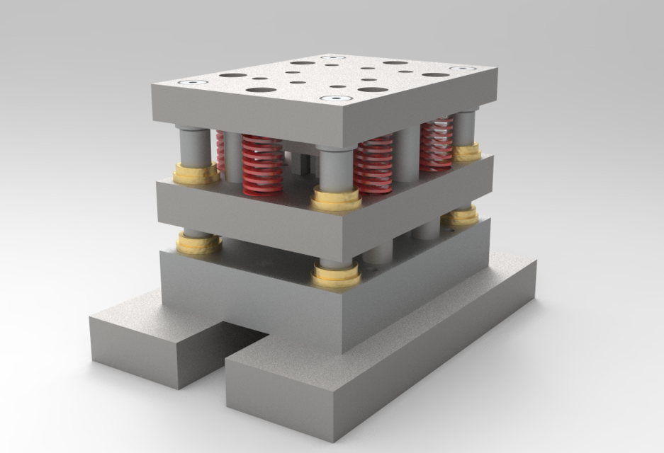 Spade Progressive Die 2 3D CAD Model Library GrabCAD