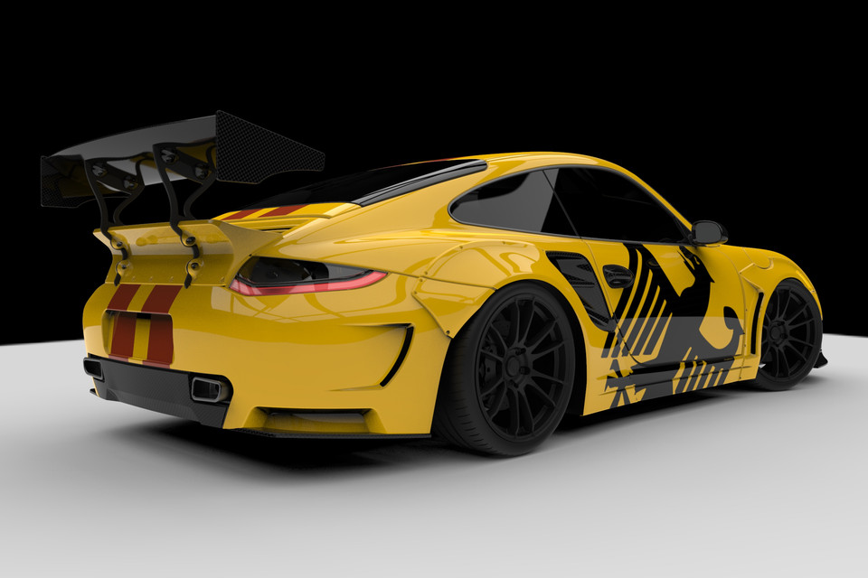 Porsche 911 Surface Design
