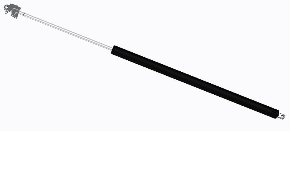 Lockable Gas Spring Suspa 3D CAD Model Library GrabCAD