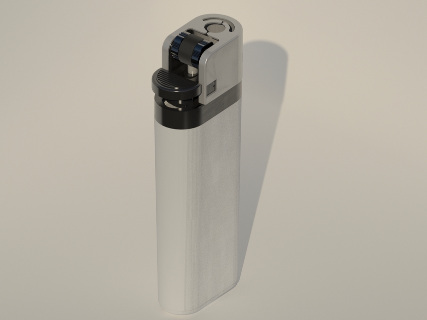 Lighter 3D CAD Model Library GrabCAD