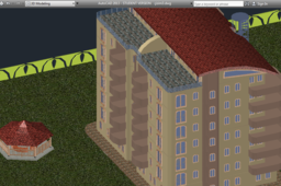 Apartment building (autocad)