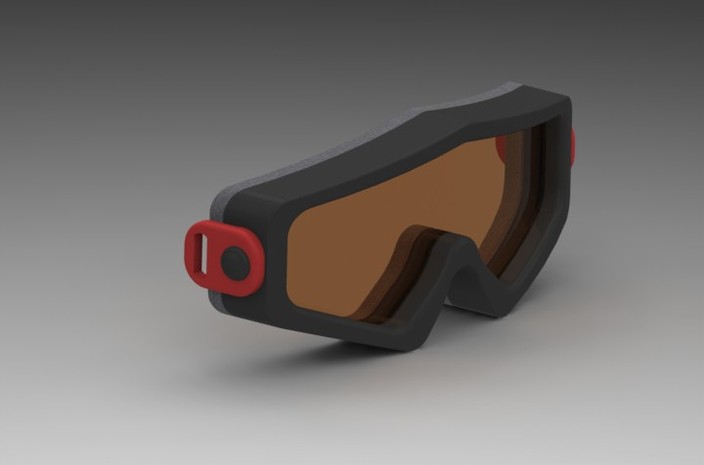 Ski goggles concept 1