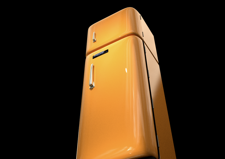 Refrigerator "vintage-style"