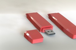 USB RED FLASHDISK - DATA TRAVELER