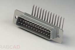 D-Sub 25-Pin Male 