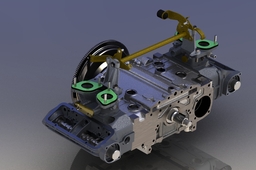 Engine Alfa Romeo Boxer semi-completo