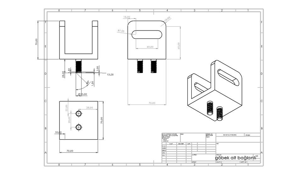 SUSPENSİON CONSEPT double wishbone 3D CAD Model Library GrabCAD