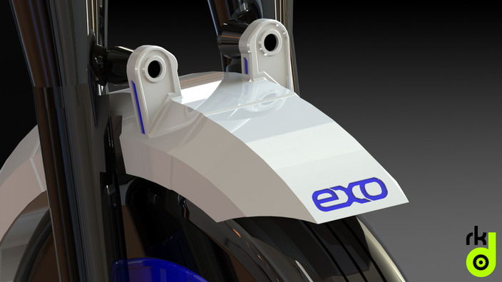 Exobike Front Fender