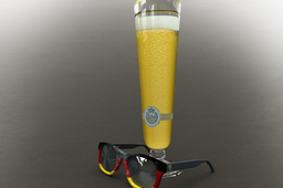 Warsteiner beer glass