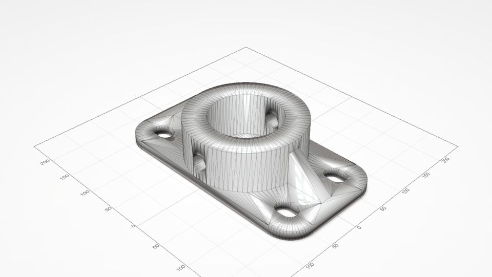 Motor Mount for Quadcopter eMax CF2812
