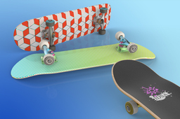 Color Contest Entry - Skateboards