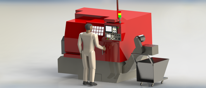 Turret Lathe CNC Machine