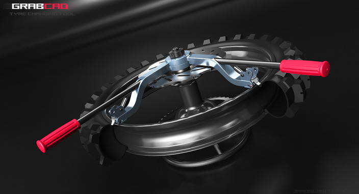 Tyre removal/mounting tool