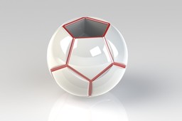 Round dodecahedron pot