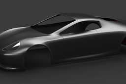 sports car body