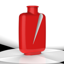 Flat vase