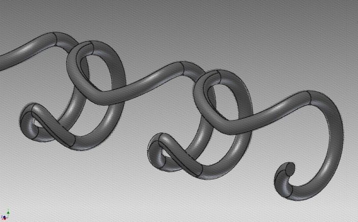 Wire binding spine 3/16"
