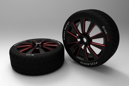 Alloy Wheel and Tire - Concept