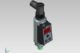 Pressure switch with plug