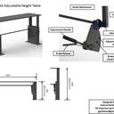 GEAR BASED ADJUSTABLE TABLE
