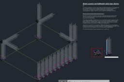 Closed Loop with Vertically  step by step One Direction Robotics Structure Assemble (CLVSSODRSA) for NASA Space Missions.