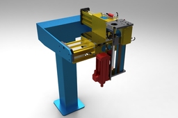 Heavy duty in-line CNC mill/engraver