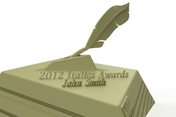 2012 Italics Awards Trophy