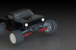 RC truggy model - Robitronic Stinger