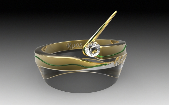 Ring, concept "Roos"