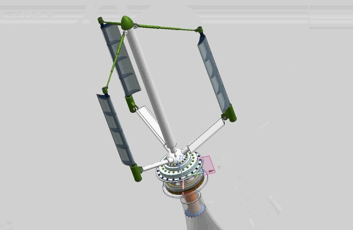 Vertical axis wind turbine