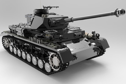 Panzerkampfwagen IV - Scale 1-35 - German Military Tank WW2