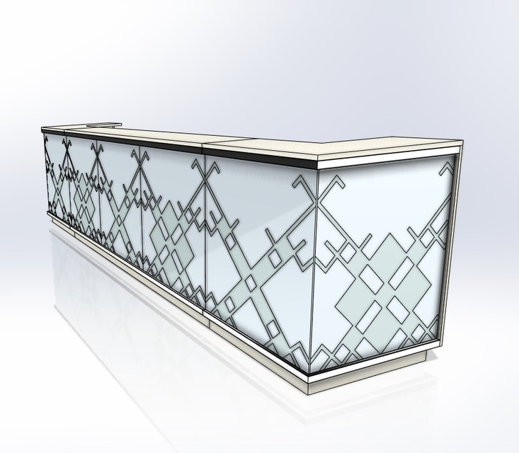 Reception 3D CAD Model Library GrabCAD