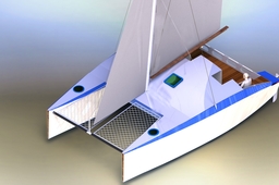 KD 860 SAIL CATAMARAN BLUE WATER
