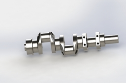 crank shaft for V6 engine