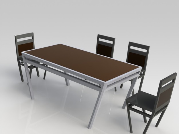 futuristic table