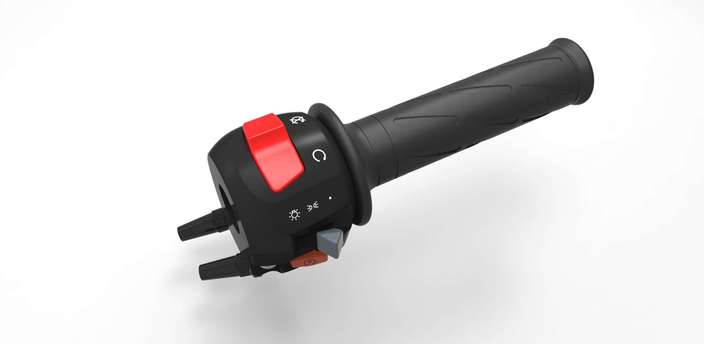 Switc assy, handle, grip, throttle right side