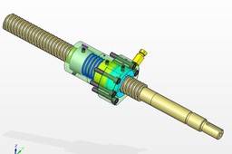 BALL SCREW, SCREW THREAD TRAPEZE